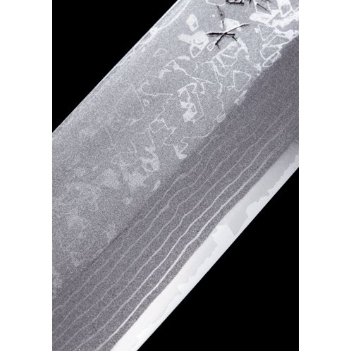 公式 大人の逸品 小学館パルショップ A Twitter 土佐の鍛冶屋トヨクニとbe Palのコラボによる和式鍛造ナイフ ブレードは15層にも重ねた積層模様が美しいダマスカス材を 全曇りという艶消しで仕上げた ブレードに名を刻むことができる ダマスカス銘打ち剣鉈