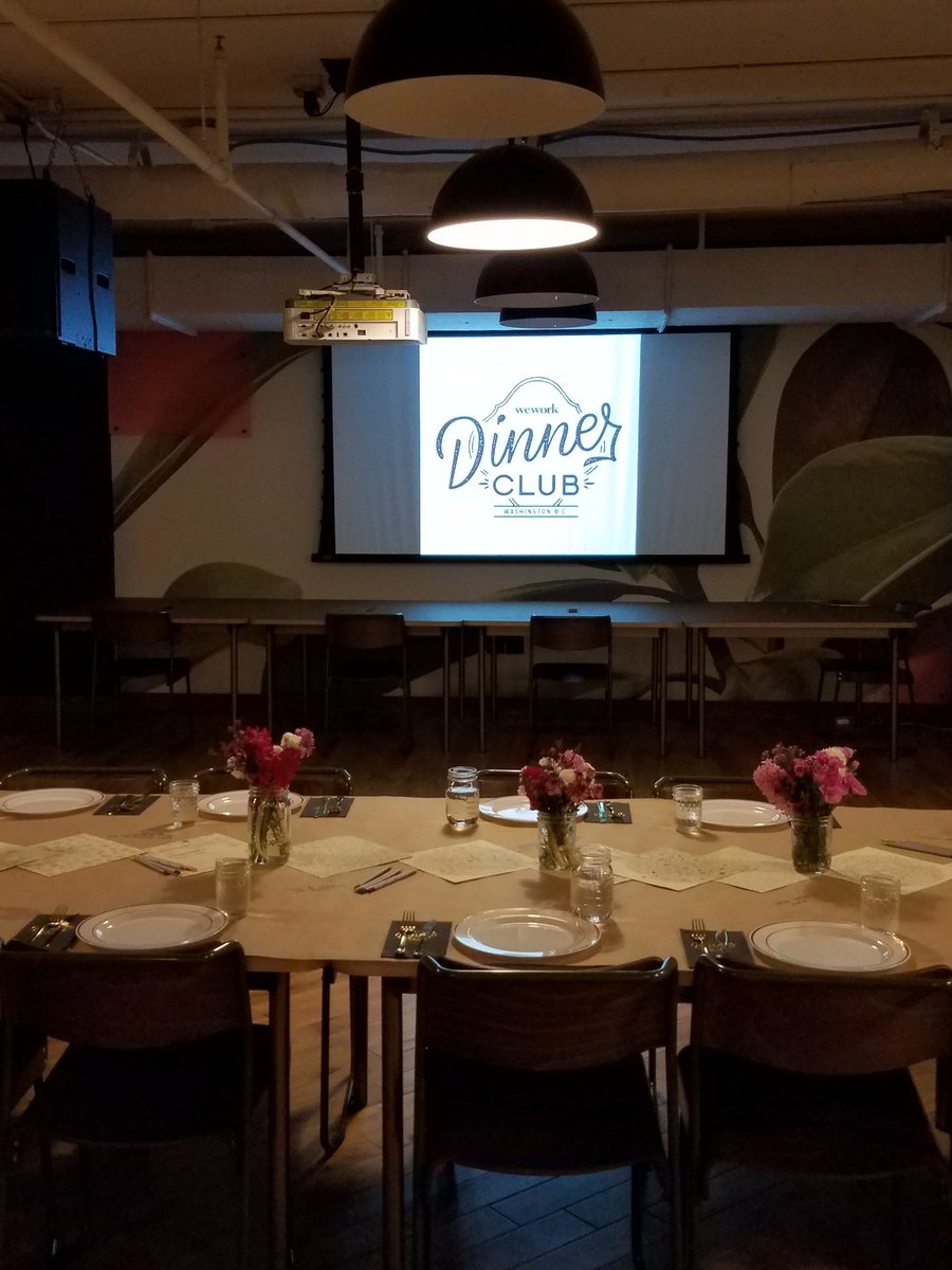 ChristieGarton's tweet photo. Thanks @WeWorkDC for a lovely dinner! #newfriends #goodconversation #weworkrocks https://t.co/GQT7LuBiCo