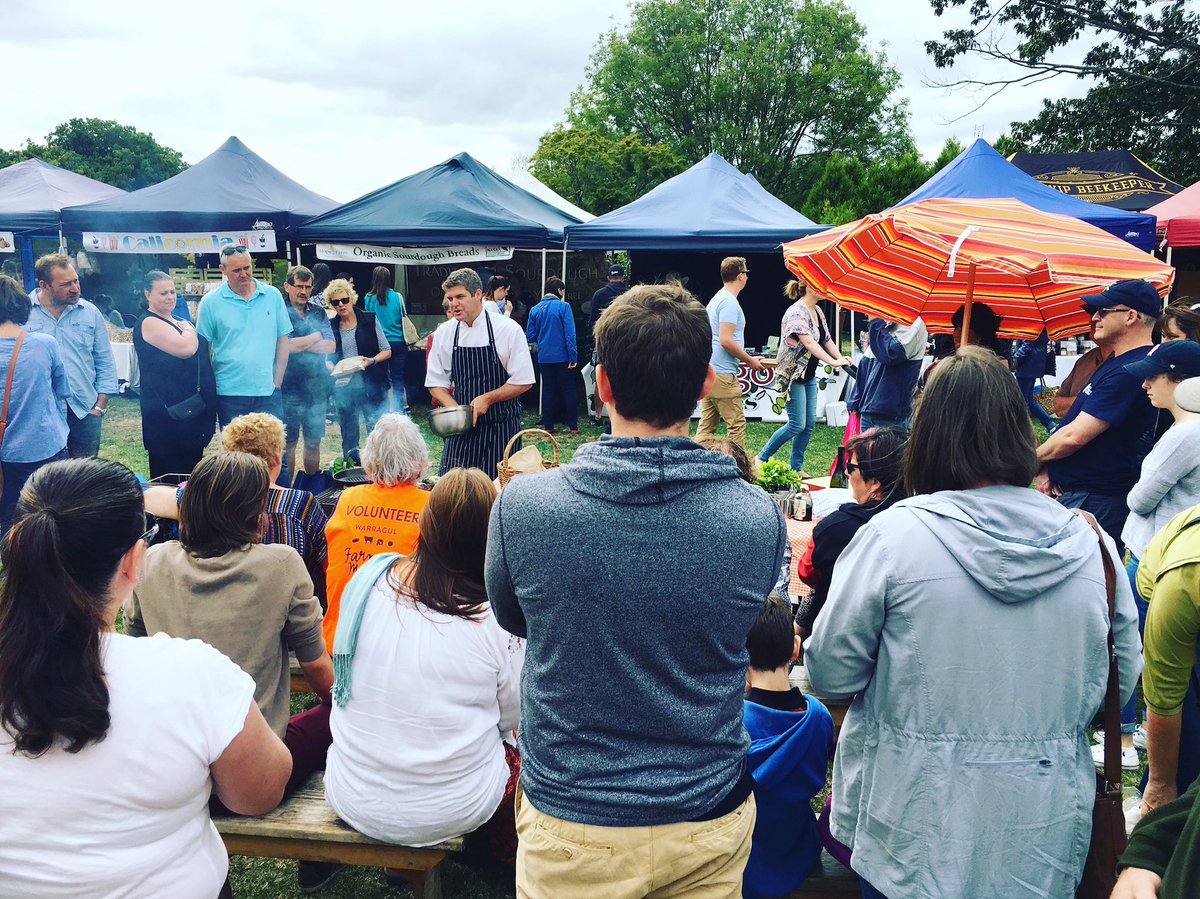 Big turn out for the market today. 🙏 the weather held off. Good luck to Trevor Perkins as he takes over Wild Dog