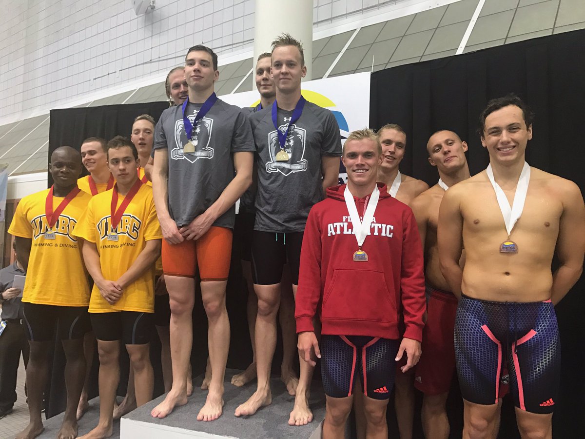 ASUN_Swim_Dive's tweet photo. Men's 400 Medley Relay Final Results:
1) ODU
2) UMBC
3) FAU https://t.co/RyBtL1fPdc