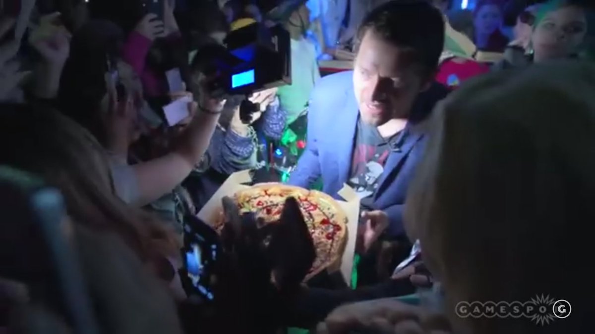 That time when Misha delivered pizza, I love this amazing astounding divine magnificient radiant human being so much