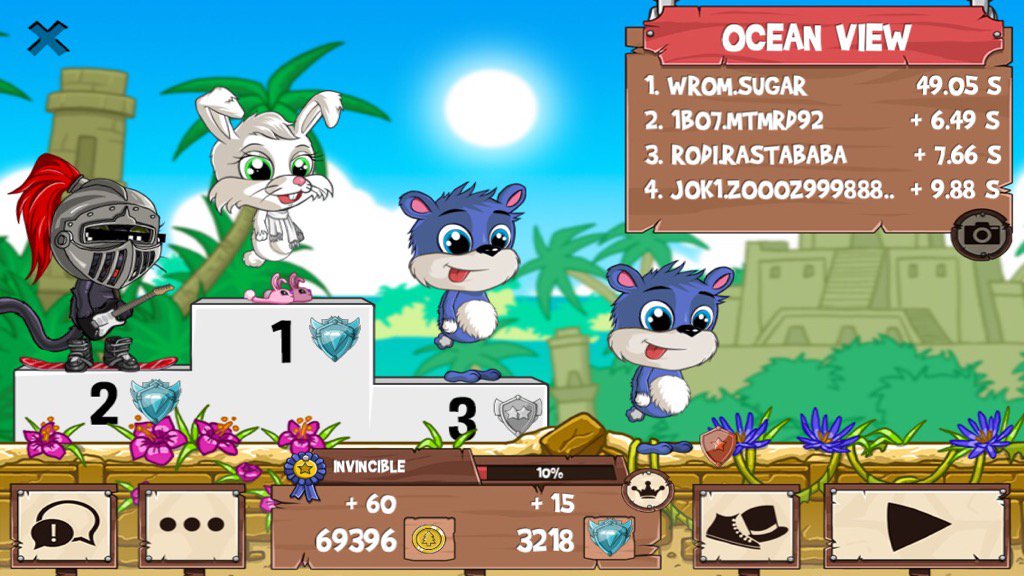 TG_SUGAR's tweet photo. Get on my level, son! #funrun2 #MTMRD92 #rastababa #zoooz999888777 https://t.co/YDzfBNHObH
