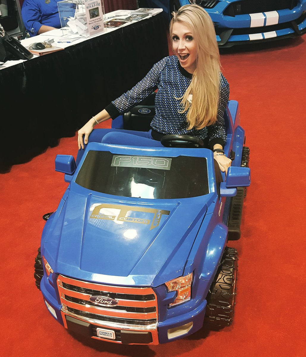 Ford_KristinH's tweet photo. Having some fun in Raleigh at the Ford Display at the North Carolina Auto Expo! #ford #fordf150 #powerwheels #ncautoexpo #raleigh https://t.co/ASLonjBzoT