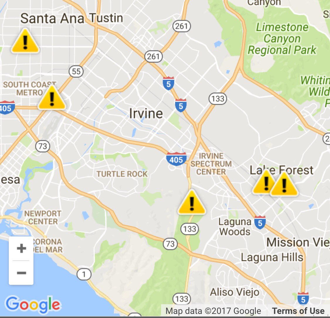 Irwdnews On Twitter Latest Power Outage Map From Sce Https T