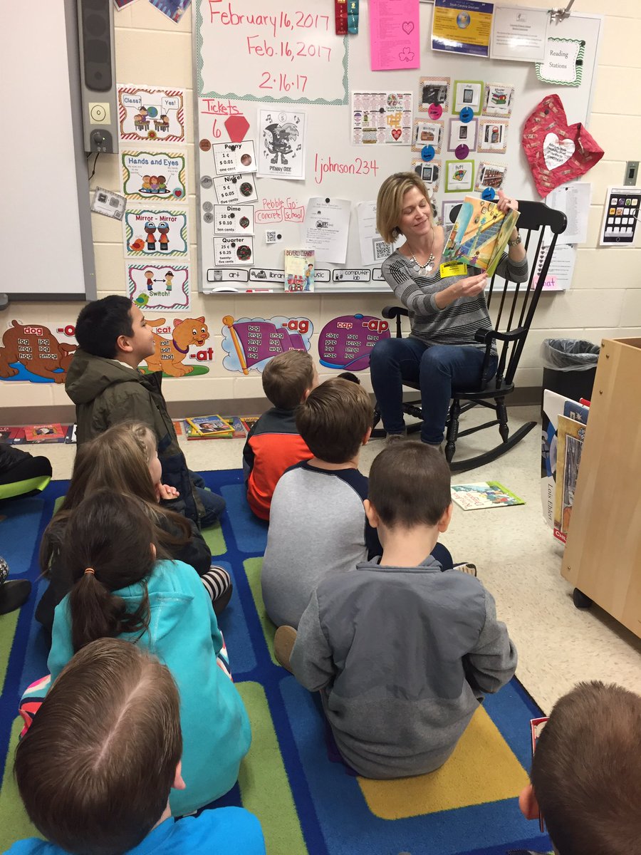 MissJohnson05's tweet photo. We LOVED having several of our parents come in and read to us for National Read Aloud Day yesterday!! @CPSCrickets #promotereading https://t.co/kwAAdc6IWP
