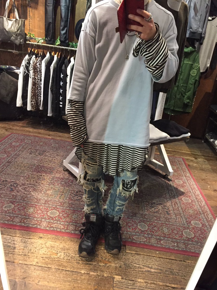 ng_gain's tweet photo. 春先取り！
半袖スエット！！
カラーも豊富でご用意しております！

気になる方は是非当店まで(´⊙ω⊙`) https://t.co/8fr9yOofpZ