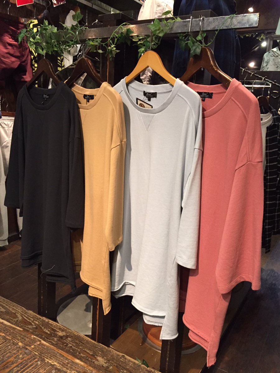 ng_gain's tweet photo. 春先取り！
半袖スエット！！
カラーも豊富でご用意しております！

気になる方は是非当店まで(´⊙ω⊙`) https://t.co/8fr9yOofpZ