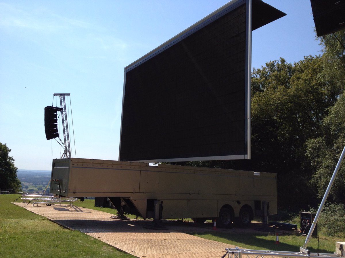 DeludedCleeve's tweet photo. Nothing worse than missing a game, I've had my people put this up by the pool so I can watch the Linnets this afternoon #yepyep #widescreen https://t.co/kf1DW1xHSz