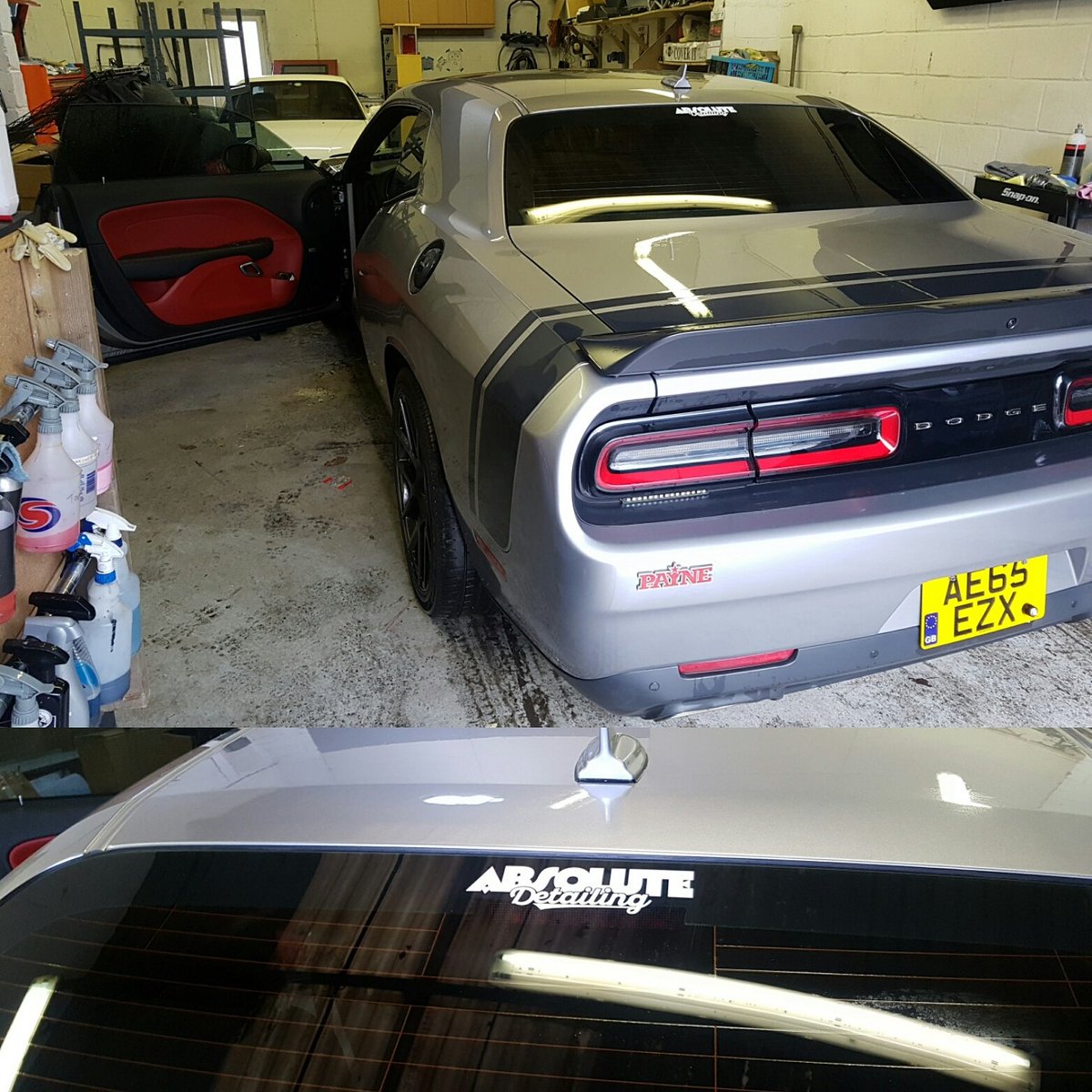 Scat Pack Challenger rocking the new Absolute detailing decal...business relaunch coming 4th March. Shoot us a DM for more info and offers..