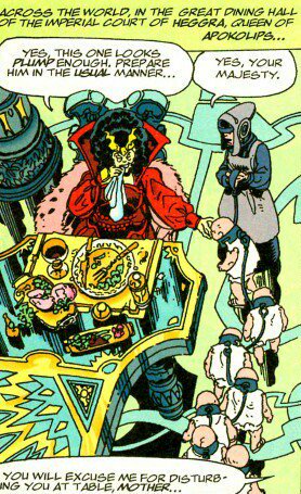Heggra's tweet photo. I talk with @DarkseidNewGods about the Great Clash and @MetronNewGods new invention; a"Boom Tube".Lately,I feel as if Darkseid wants me dead https://t.co/CsgHMV03E7