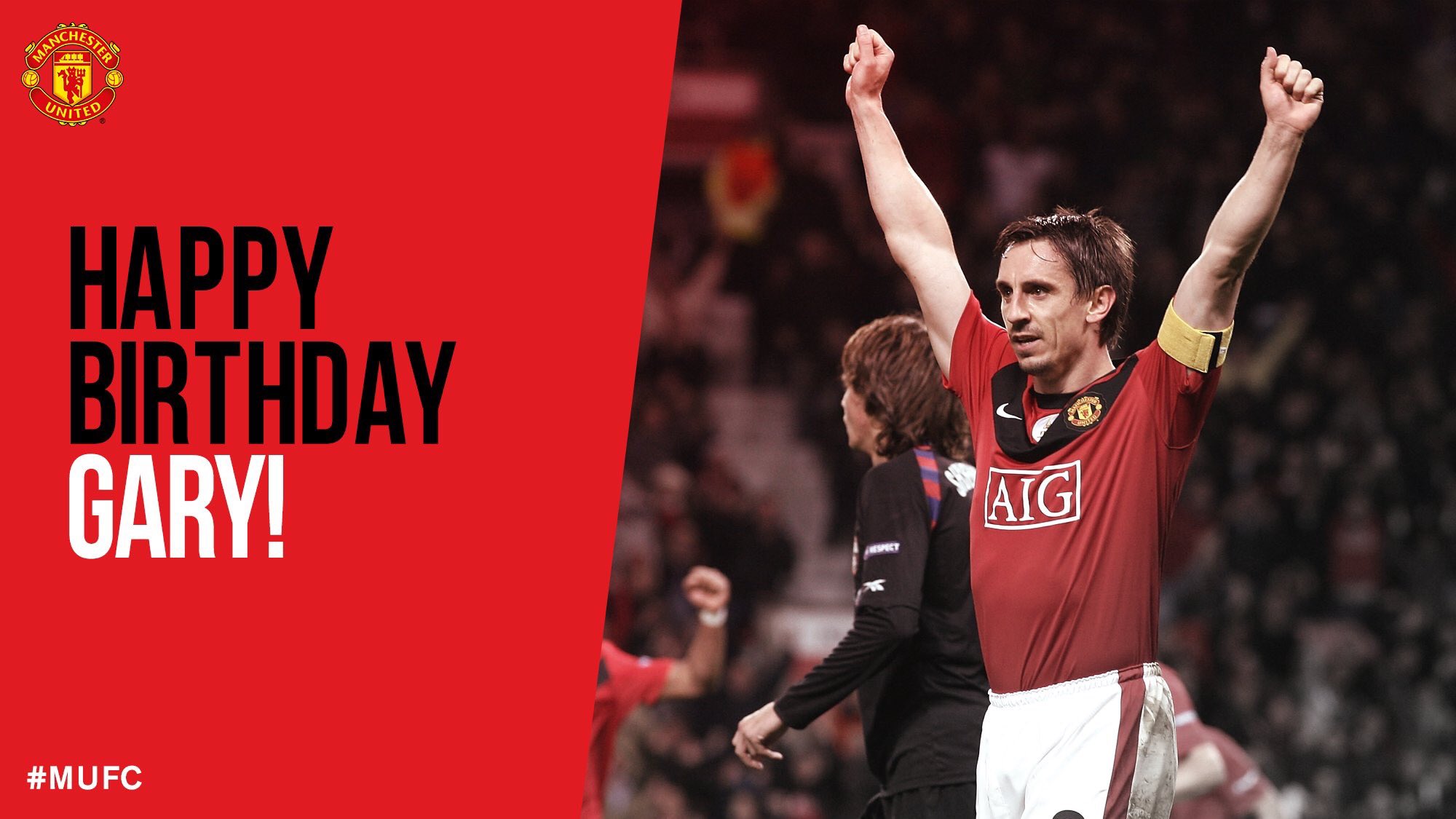 Happy Birthday, Gary Neville!  