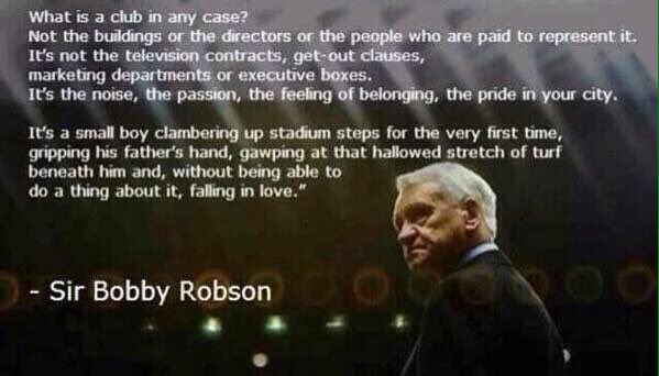 Happy birthday, Sir Bobby Robson       