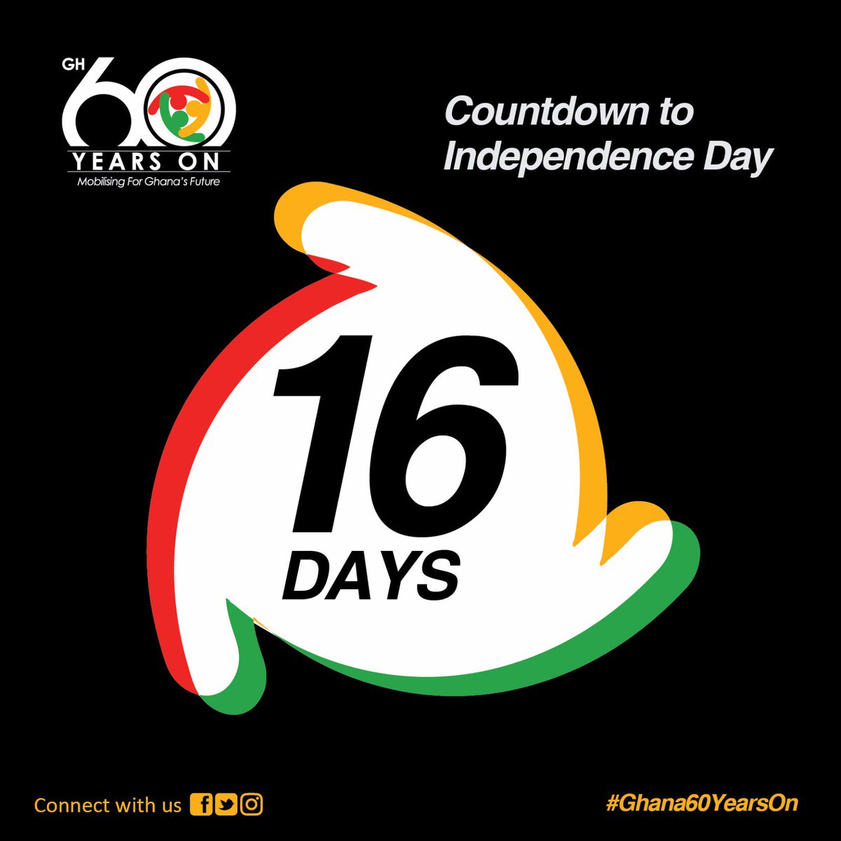 PromoJoint's tweet photo. countdown 16Days to #Ghana60YearsOn #Ghana60YearsOn

https://t.co/H4PezWiA2f