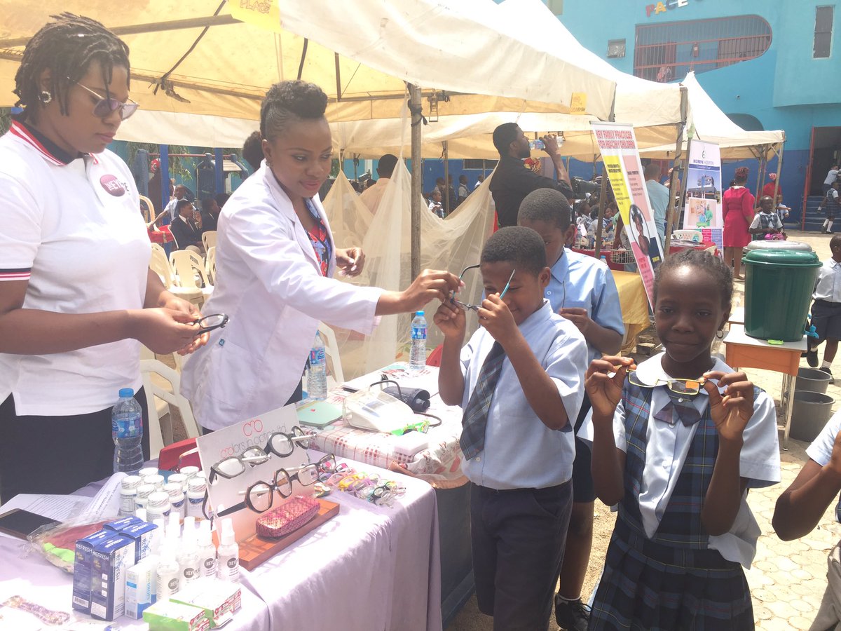 TheEyePlaceNG's tweet photo. At Pace Setter Academy International Health Fair #FreeVisionScreening #CSR #HealthyChildHealthyNation https://t.co/TJoKSc7cRP