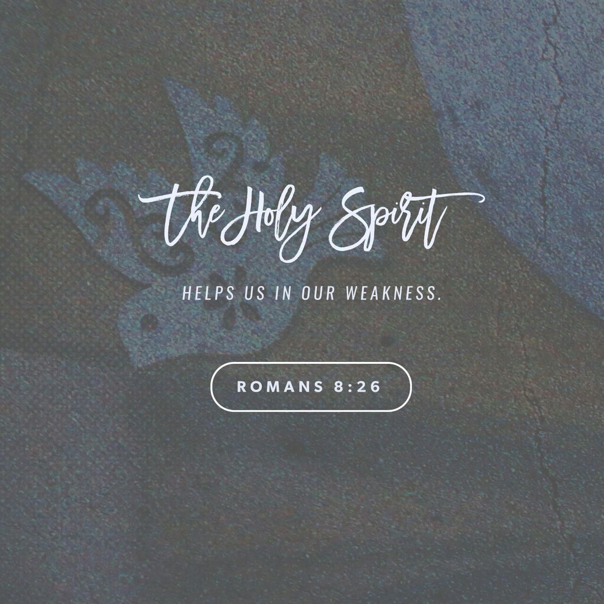 RevIsaiah's tweet photo. Salvation 4 Saturday (2/18):
When we are weak, we have help. #WeHaveBackUp. #8Rom26. https://t.co/3kYfTalbE6