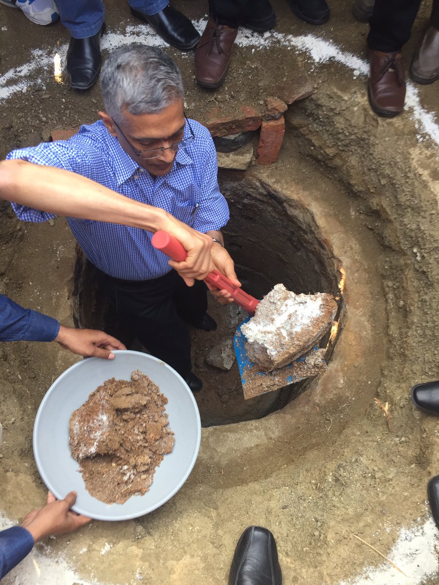 Great to be emptying a toilet pit in Gangadevipalli, Warangal <a href="/swachhbharat/">Swachh Bharat Mission - Grameen</a>