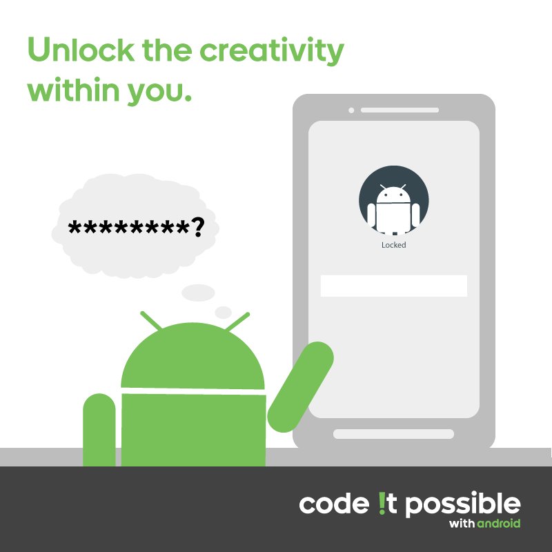 GoogleIndia's tweet photo. Add ‘coder’ to your list of accomplishments. Enroll for the Android Developer Fundamentals course #CodeItPossible https://t.co/lQHf0QwwM1 https://t.co/m4DROjmllc