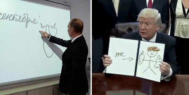 mikerin_'s tweet image. Скажу как художник художнику... 

#Trump #Putin #Трамп #Путин