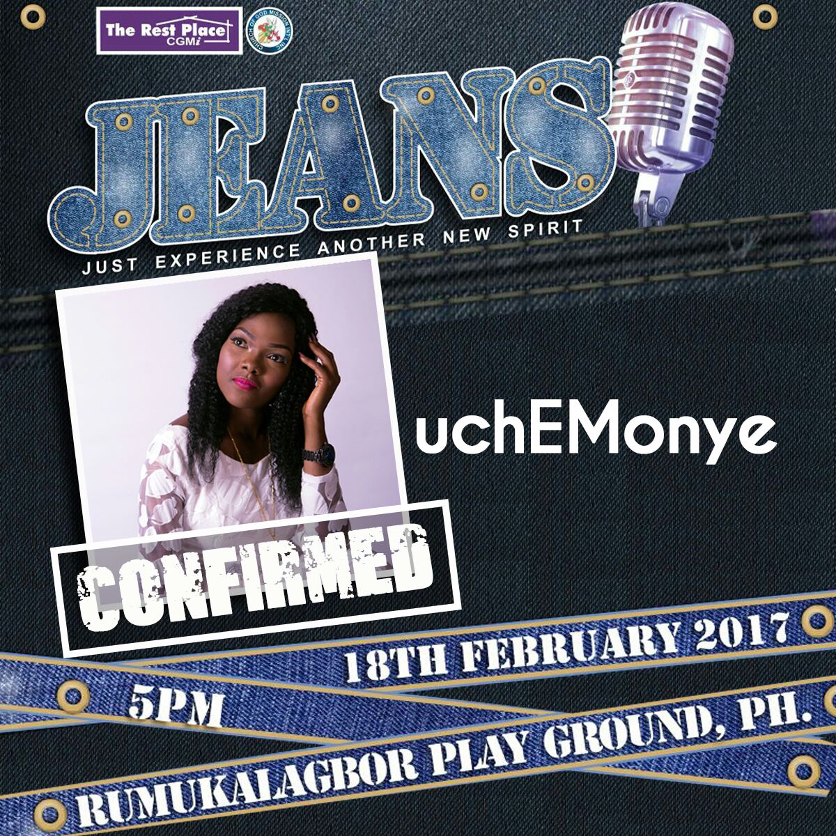 RestPlaceChurch's tweet photo. Today is D-Day. Today is #JEANS2017 with Sensational DELE, @JesusBoyNGR and other talented gospel artistes performing LIVE. Don't miss it! https://t.co/L4oZm2ARwm