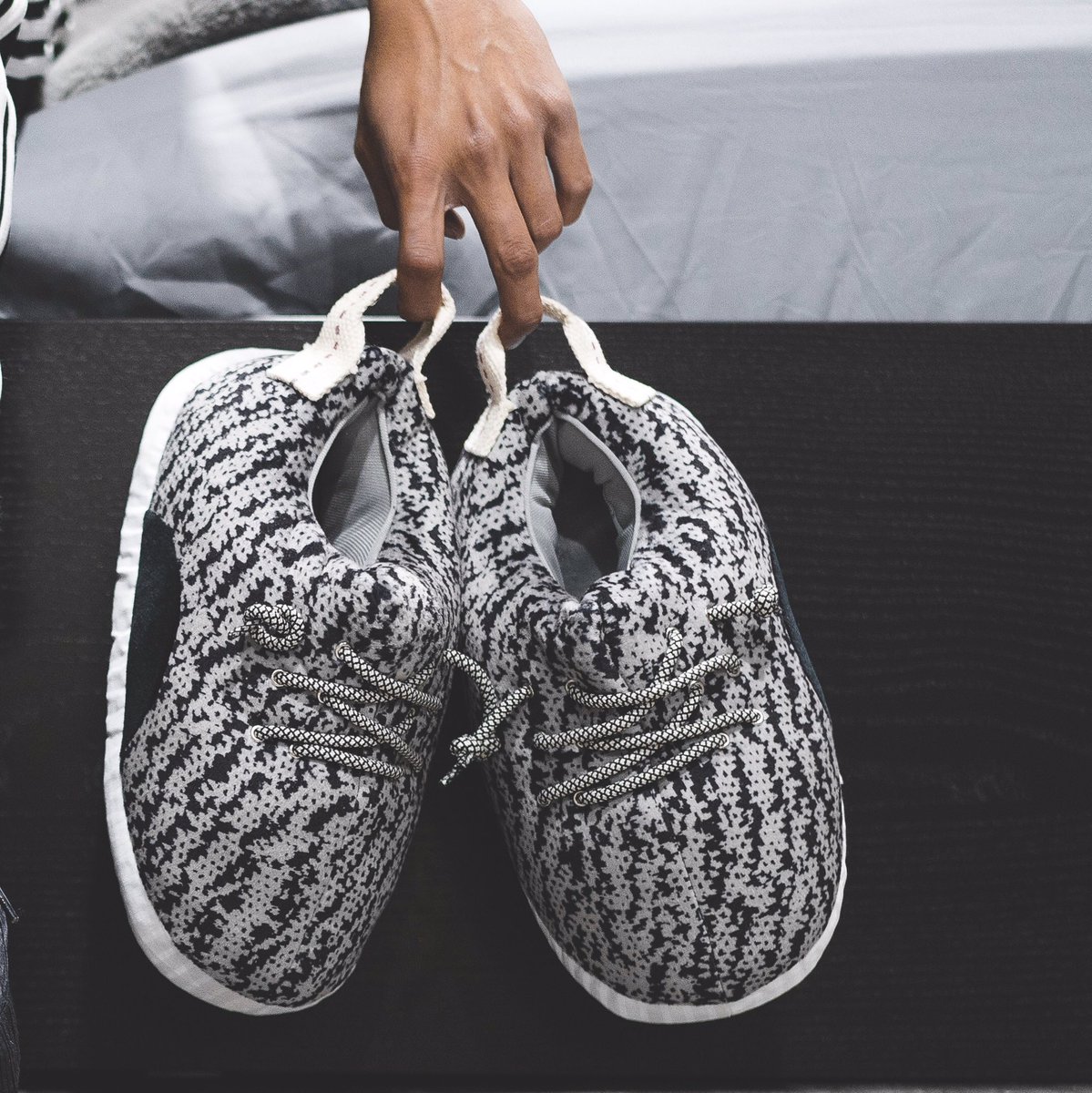 cozy yeezy slippers