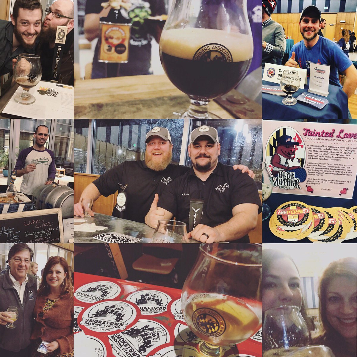 Great night celebrating <a href="/MDBrewers/">Brewers Association of Maryland</a> at Love Thy Beer! #mdbeer