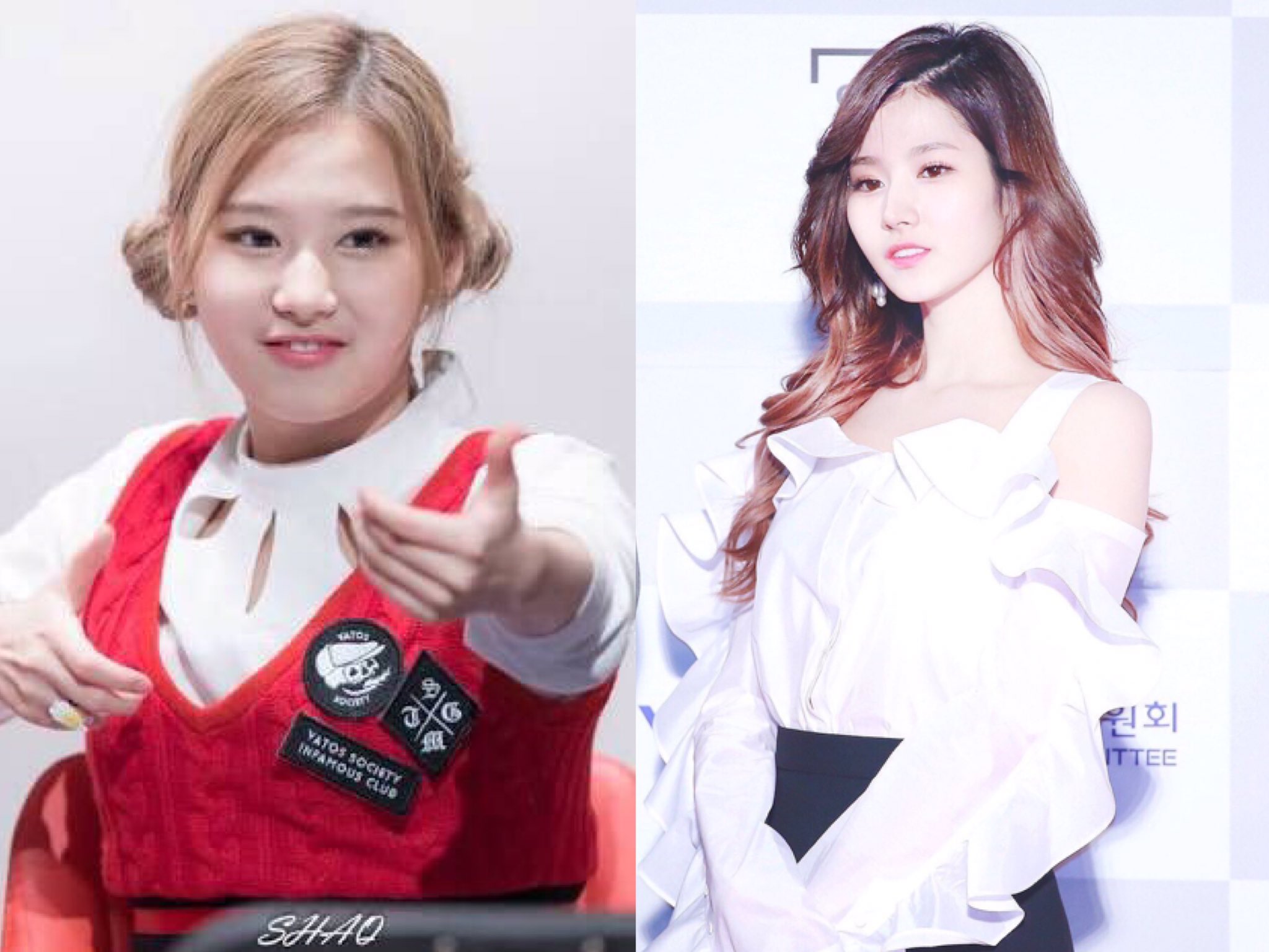 Amyちゃん Twiceのジヒョ サナ モモって痩せたし 可愛くなってく一方 最高の整形はダイエット って本当だよね よかったらダイエットのモチベーション上がる写真載せてくれませんか T Co 3zm5qfl6bo Twitter