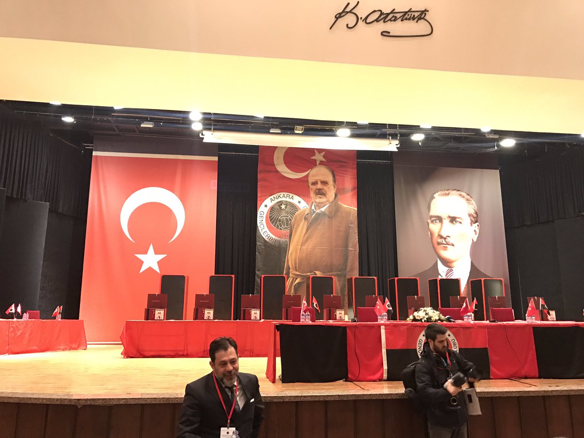 Gençlerbirliği Spor Kulübümüzün olağanüstü genel kurulundayız...