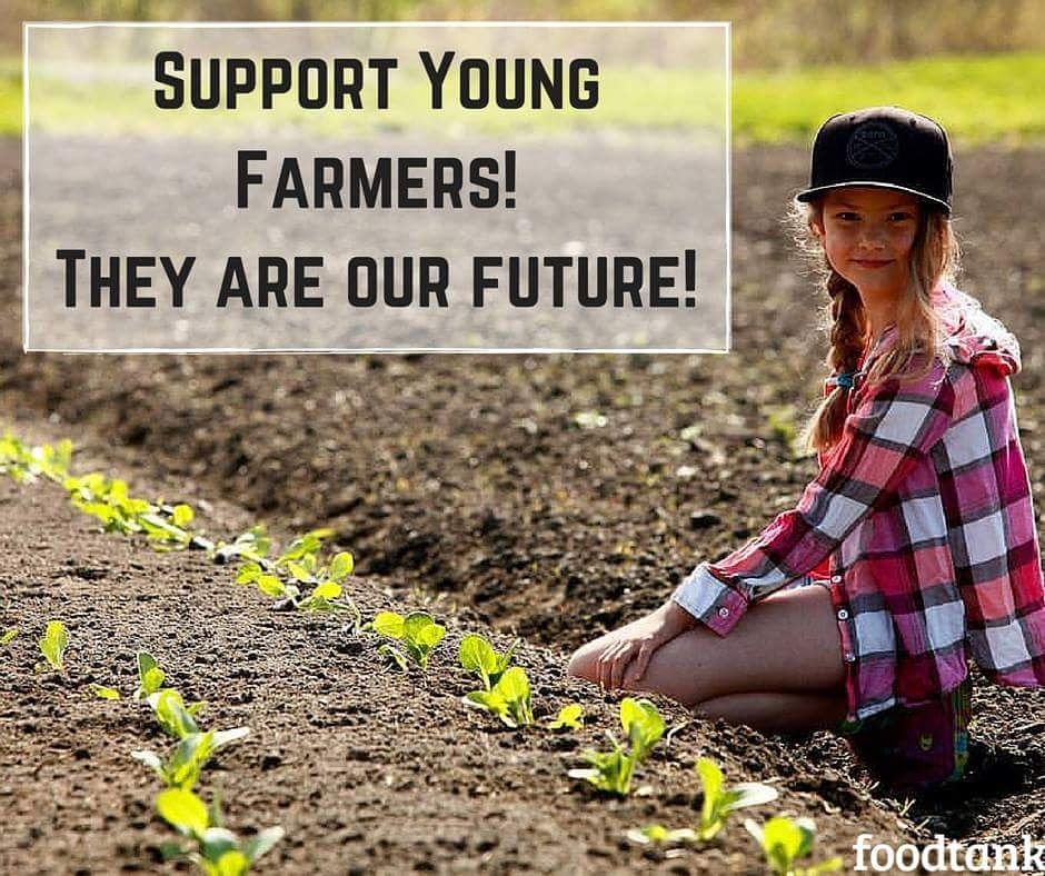 I believe in the power of young farmers to help heal our food system! RT if you agree that these farmers need our support!