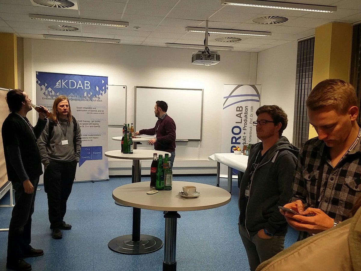 First people are arriving, let's innovate embedded!