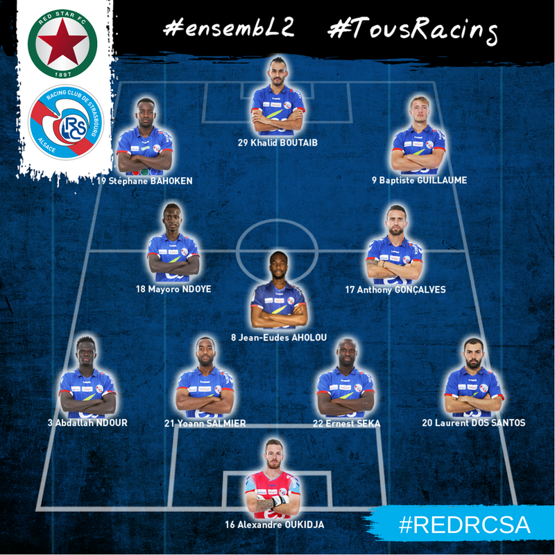RCSA's tweet photo. Désignez le meilleur joueur du #RCSA, hier au Red Star. #REDRCSA
https://t.co/mV83by00yE https://t.co/NIPZIsyAsE