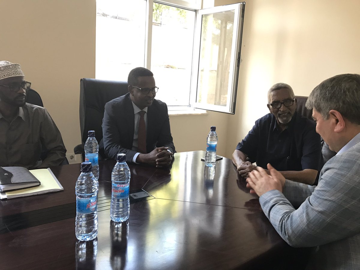 TC_MogadisuBE's tweet photo. We visited Honorable Speakers of the Federal Parliament and agreed to work together for strengthening bilateral parliamentary relations. https://t.co/tLPsX073i2