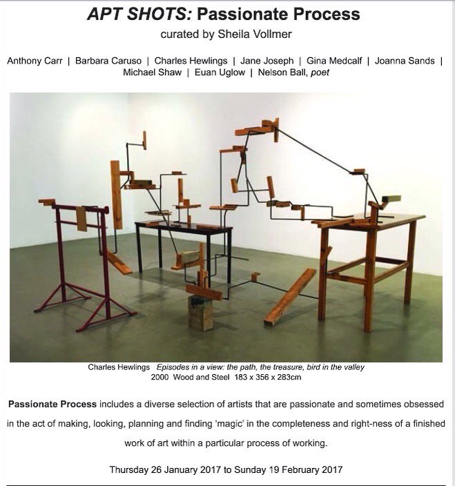 APTGallery's tweet photo. Don't miss #PassionateProcess ends tomorrow, open today & Sunday 12-5 in sunny #Deptford https://t.co/imnsKHRzHR https://t.co/CQYI6yDHPV