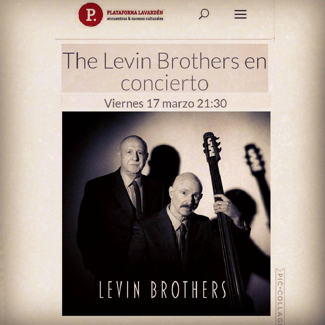 dosdosunoprensa's tweet photo. 📣17/03 @tonylevin &amp; #petelevin de #LevinBrothers en @plataformaLVDN 
Entradas en la boletería del teatro #show #musica #recital #concierto 🎵 https://t.co/4CruADxTgW