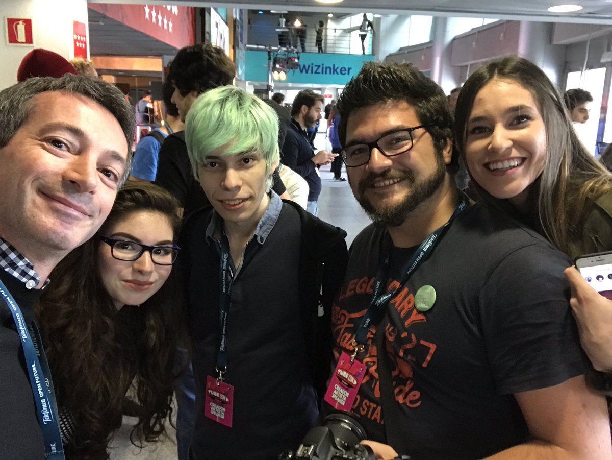 <a href="/TubeconEs/">Tubecon España</a> with <a href="/artsanefx/">Melina Herzkovich</a> #TubeconEs