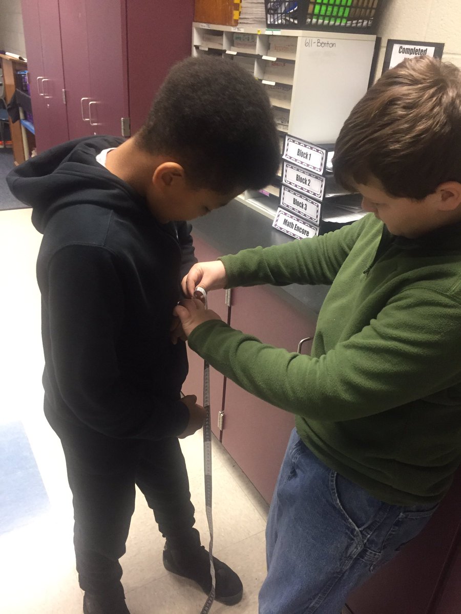KBenton1225's tweet photo. Using concept of ratios and proportions to determine the Statue of Liberty's arm length! @tlmstornados @FCSchoolsNC @pmubenga #fcstweets https://t.co/AzFZsqsgUn