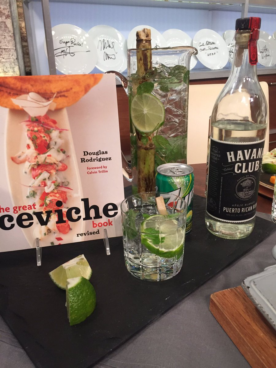 Menu for #TheDish w/<a href="/chefDRodriguez/">Douglas Rodriguez</a>: Cuban flank steak &amp; mojitos ahead on <a href="/CBSThisMorning/">CBS Mornings</a> Saturday