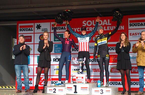 Women's Podium #Leuven