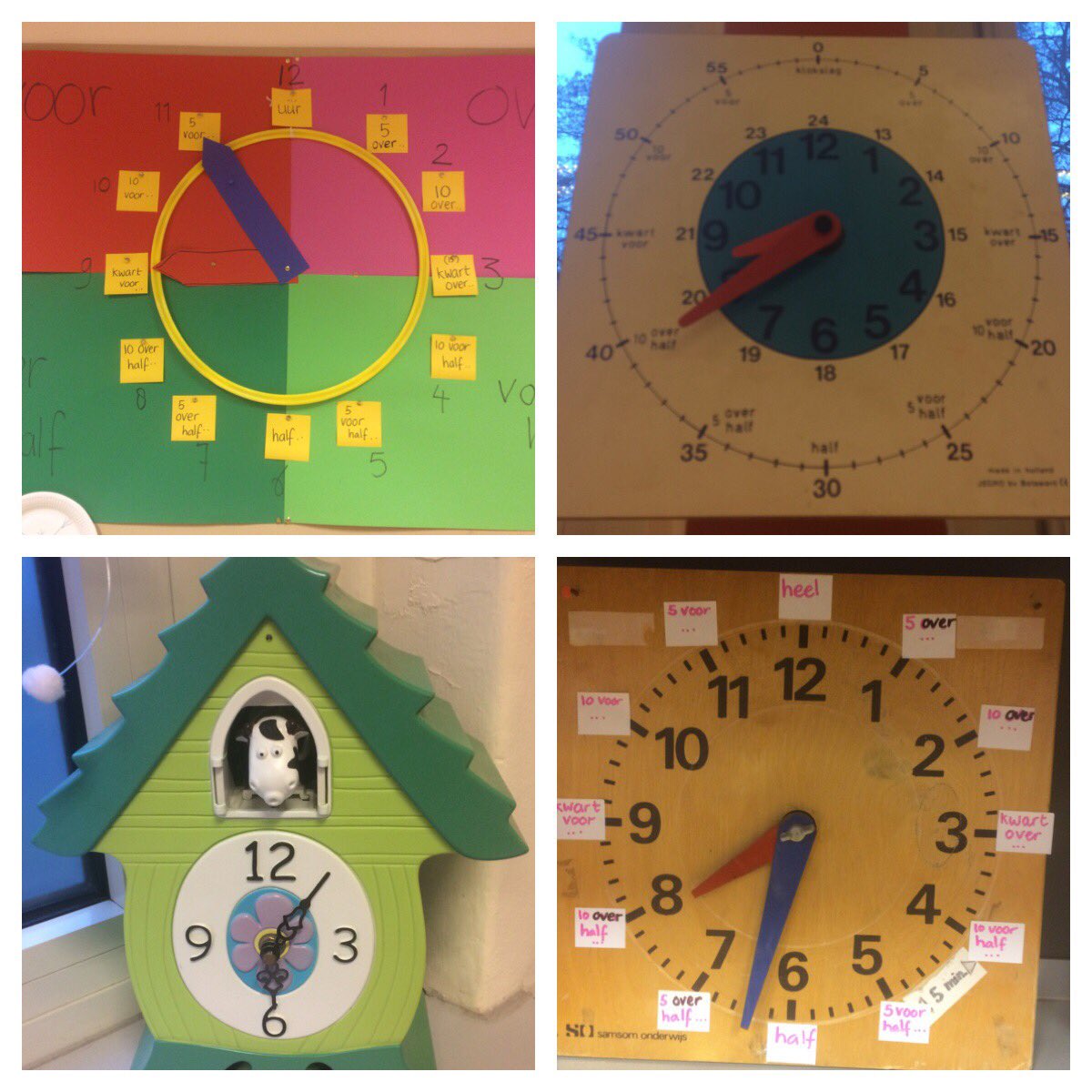 Goed bezig met de #klok #sbomichaëlschool #kanjers