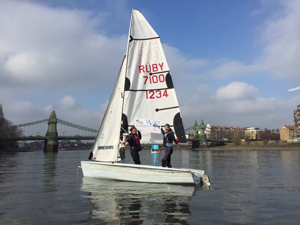 BoncePR's tweet photo. @rya @londoncorinthiansailingclub helping out in hunt for LB of Hammersmith&amp;Fulham £1m Lotto winner #Lotto @TNLUK https://t.co/KdoBp3qZXV
