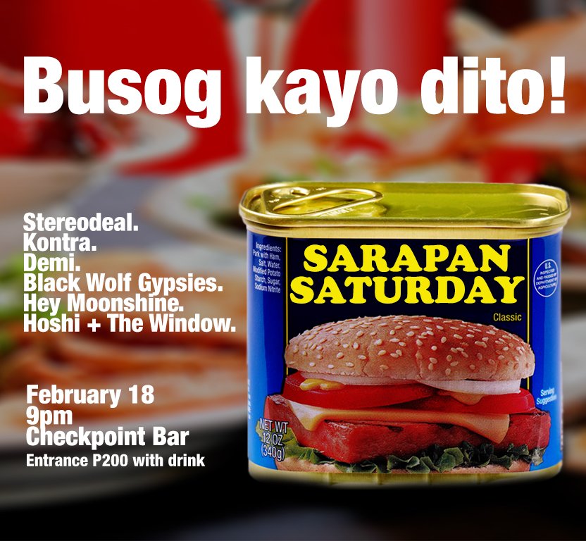 Paranaque peeps have a reason to rock hard tonight. Happens at Checkpoint Bar! <a href="/KontraPH/">Kontra</a> <a href="/Stereodeal/">Stereodeal</a> <a href="/HindiSiLovato/">Demi</a>