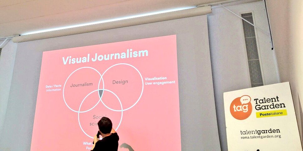 ElenaMurgia's tweet photo. Parliamo del #VisualJournalism con @teo_moretti  #wiad17  @WIADRome #Roma https://t.co/fb16co0I6u https://t.co/WQ9doE0Uug