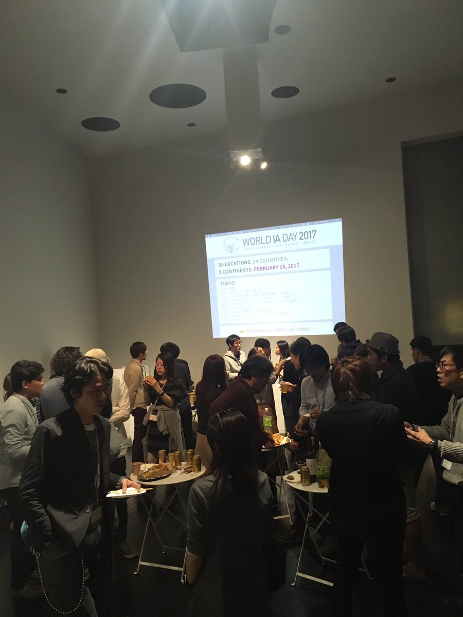 ahaseg's tweet photo. We've finished #WIADTokyo and are having the reception party. Good luck #WIAD17 all over the world! #WIAD #IA https://t.co/eG3kqO2Qjn