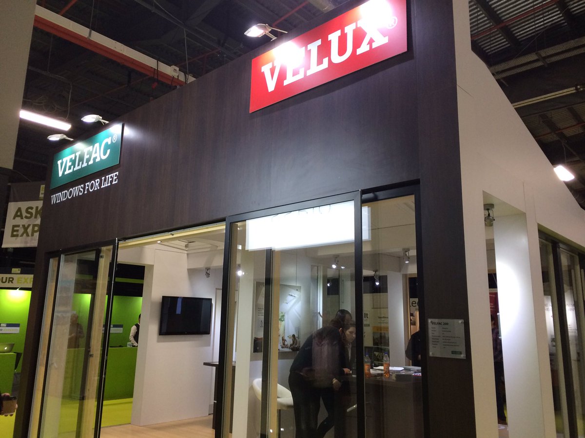 We've been joined by our big sister, come and see us both at Build-it Live, Event City, Manchester <a href="/VELFAC/">VELFAC</a> @VELUXGBI