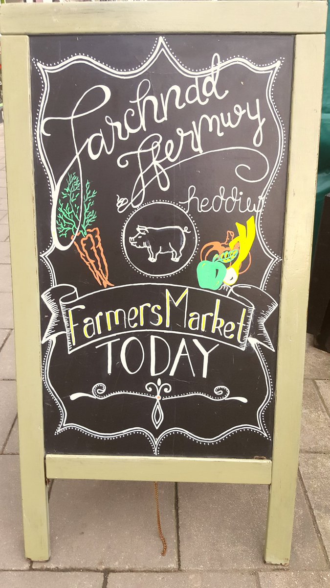 All the cooking for <a href="/aproducemarket/">Aber Farmers Market</a> has sent han pottie!!! #HappySaturday