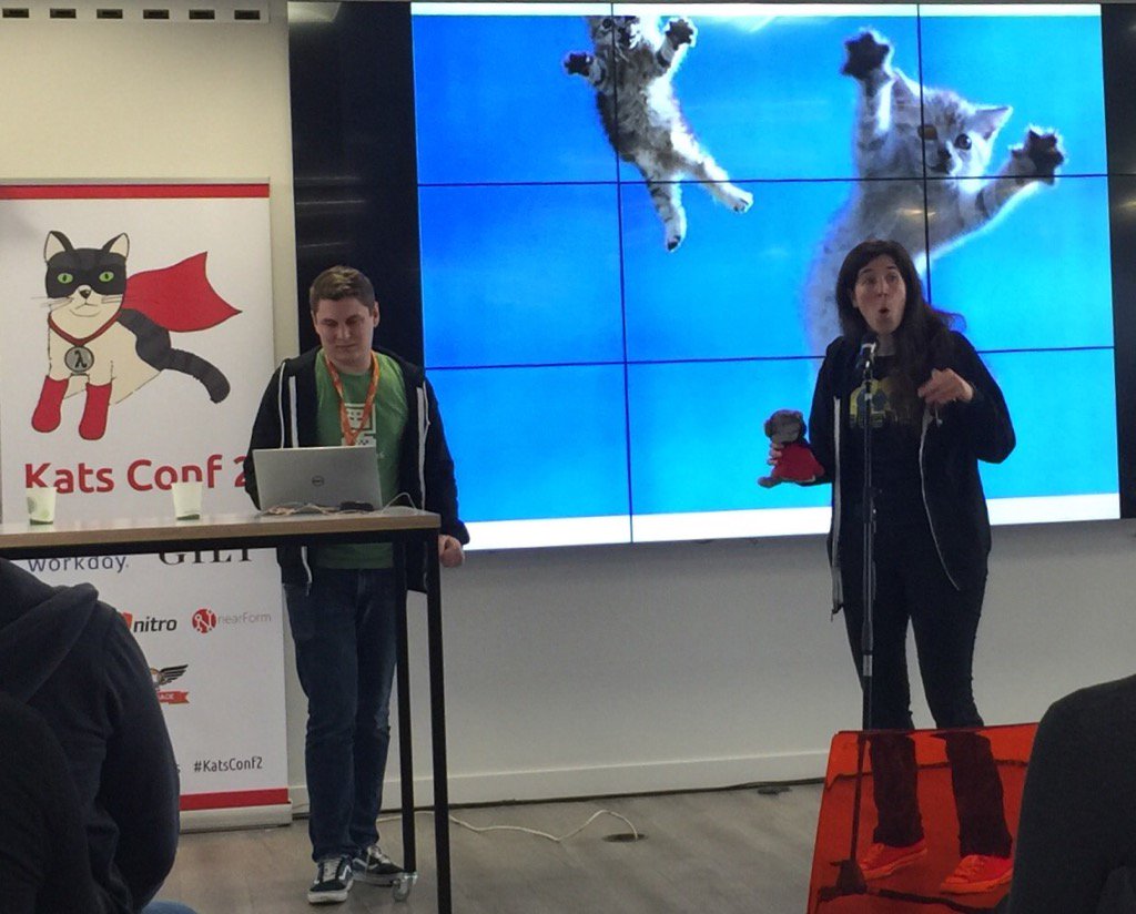 Shock announcement at #KatsConf2 !