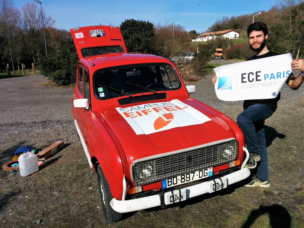 appliSavePlus's tweet photo. Save+ s’implique aussi dans l’humanitaire ! @ADeschaume et Louis participent à la 20ème édition du @4L_Trophy #4Ltrophy2017 #ECE #saveplus https://t.co/OIkpj8Dm5Q