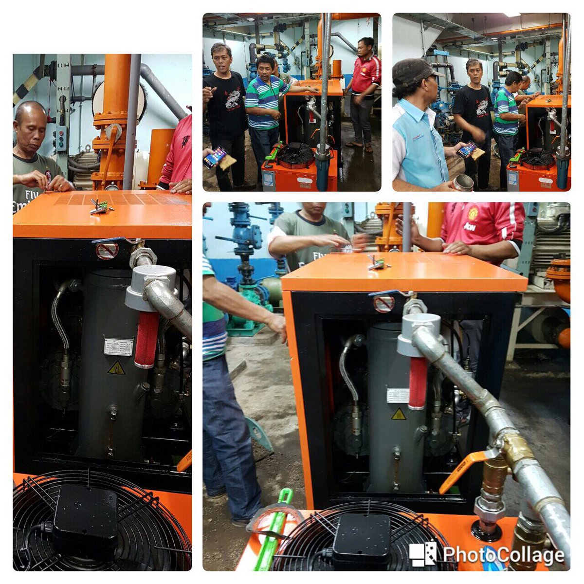 tirtawening_bdg's tweet photo. Alhamdulillah perbaikan kerusakan pompa kompresor scrool selesai, sdh bs beroperasi kembali @sonnysalimi90 @ambutiti @ridwankamil @PRFMnews https://t.co/t2kIzgbqDl