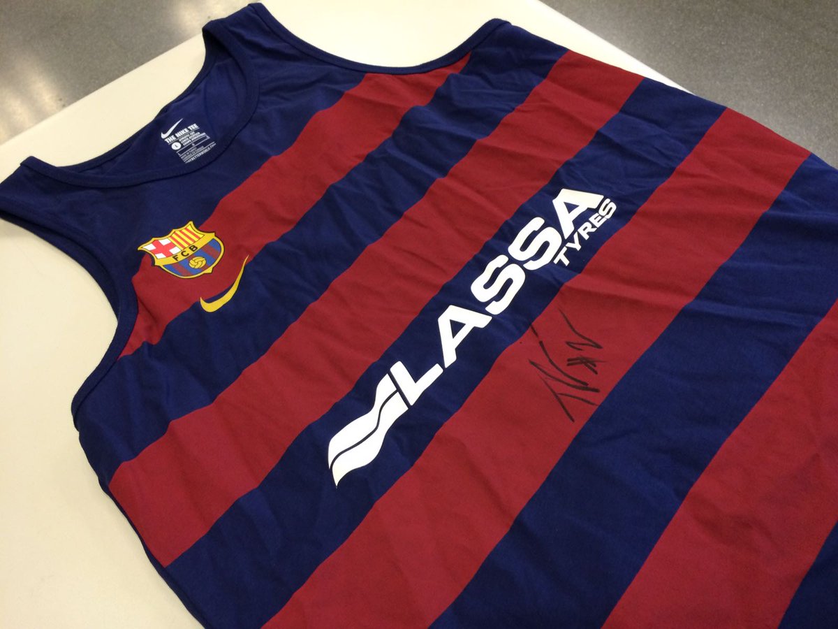 🏀 RT i FOLLOW si vols una samarreta del Barça de bàsquet signada per Tyrese Rice! Bases: ccma.cat/avis-legal/par… #FCBLive #CopaACB