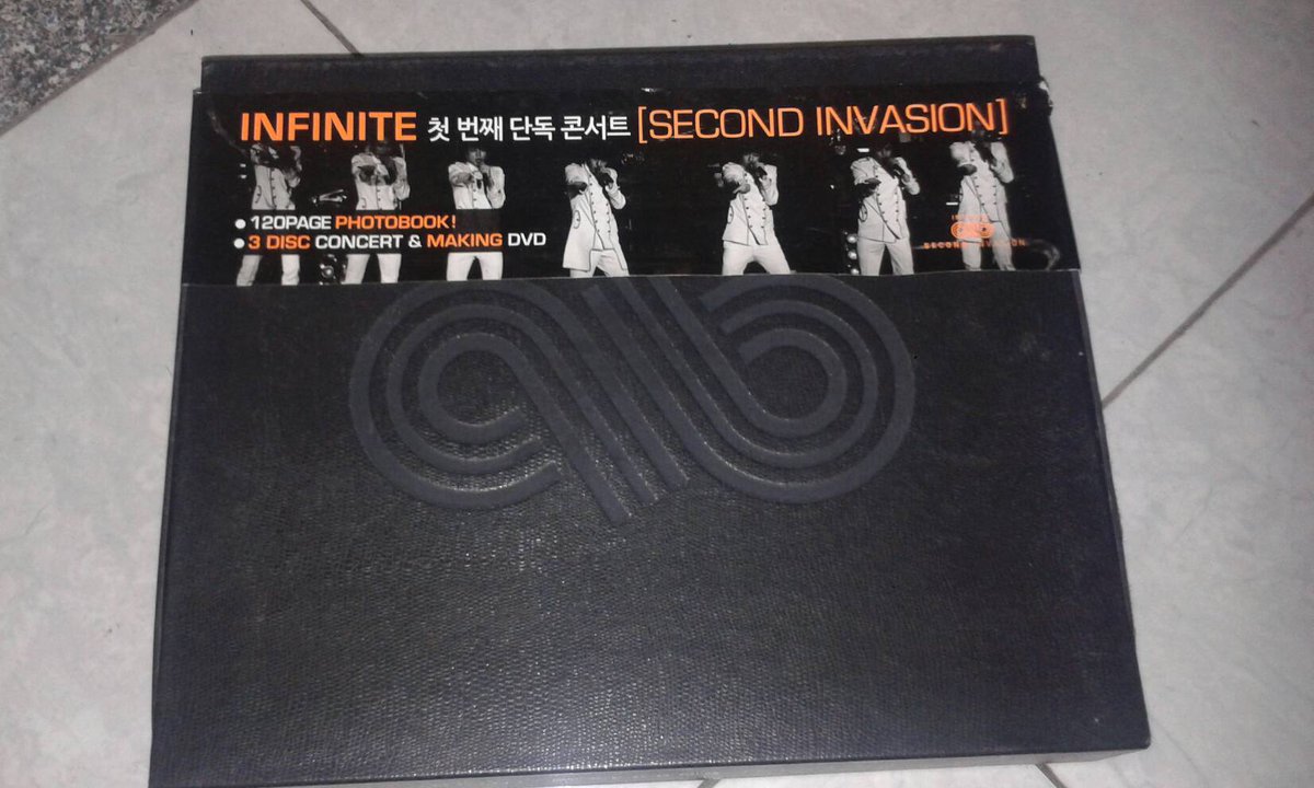 youthyun_'s tweet photo. [HELP RT] INA ONLY. WANT TO SELL "SECOND INVASION" DVD 380K. *Damage* Want / More info? DM ^^ #인피니트 #INFINITE #INFINITEAlbum https://t.co/OdObBwizfM