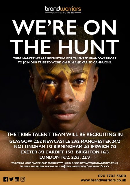 PlayMakerXM's tweet image. The #BrandWarriors Talent Team have started their Warrior Elite Challenges. Register at brandwarriors.co.uk to reserve your place!